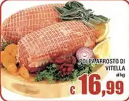 Top Supermercati Polpa arrosto di vitella offerta