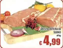 Top Supermercati Arista intera di suino offerta