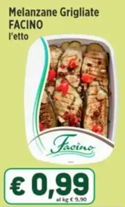 Sidis Melanzane Grigliate Facino offerta