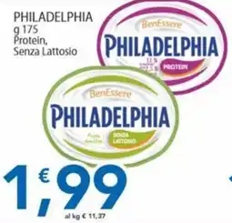 Sidis Philadelphia senza lattosio offerta