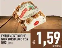 Pim Supermercati Entremont buche noix formaggio con noci offerta