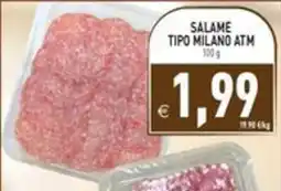 Pim Supermercati Salame tipo milano atm offerta