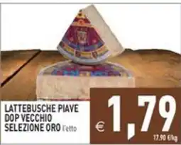 Pim Supermercati Lattebusche piave dop vecchio selezione oro offerta