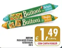 Deco Superstore Buitoni pasta brisée/sfoglia rettangolare offerta