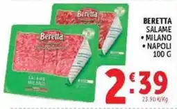 Deco Market Beretta Salame Milano offerta