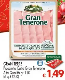 Despar Prosciutto Cotto Gran Tenerone offerta