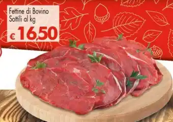 Fettine di Bovino Sottili