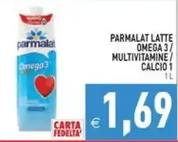 Pim Supermercati Parmalat latte Omega 3 / Multivitamine / Calcio offerta