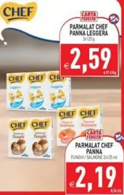 Pim Supermercati Parmalat Chef Panna Leggera offerta