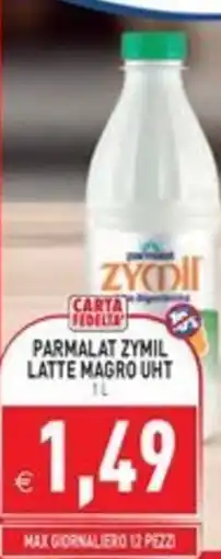 Pim Supermercati Parmalat Zymil Latte Magro UHT offerta