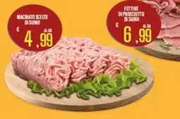 Supermercati EffePiù Macinato scelto di suino offerta