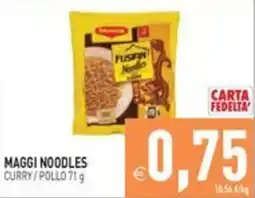 Pim Supermercati Maggi Noodles Curry / Pollo offerta
