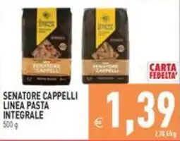 Pim Supermercati Senatore Cappelli Linea Pasta Integrale offerta