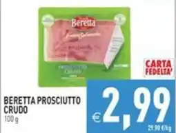 Pim Supermercati Beretta prosciutto crudo offerta