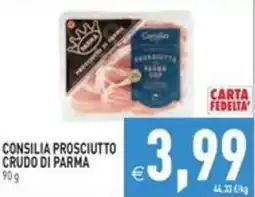 Pim Supermercati Consilia Prosciutto Crudo di Parma offerta
