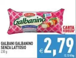 Pim Supermercati Galbanino senza lattosio offerta