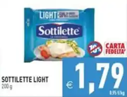 Pim Supermercati Sottilette Light offerta