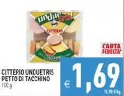 Pim Supermercati Citterio unduetris petto di tacchino offerta