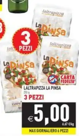 Pim Supermercati Laltrapizza La Pinsa offerta
