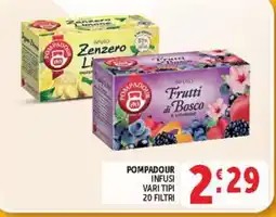 Deco Market Pompadour infusi vari tipi offerta