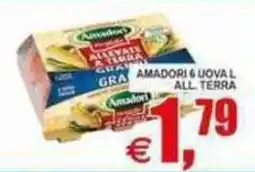 Pewex Amadori 6 uova L all. terra offerta