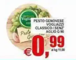 Pewex Pesto genovese Vogliazzi classico senza aglio offerta