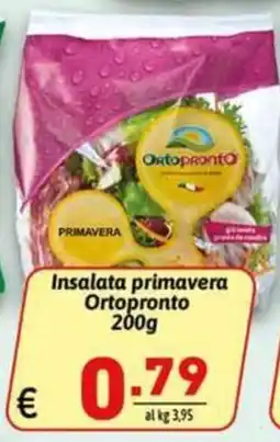 Ipercarni Insalata primavera Ortopronto offerta
