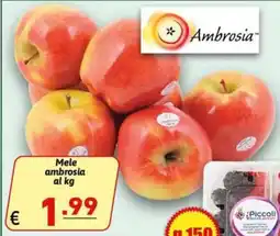 Ipercarni Mele ambrosia offerta