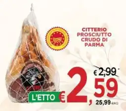 Jero Market Citterio prosciutto crudo di Parma offerta
