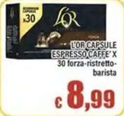 Top Supermercati L'OR capsule espresso caffè offerta