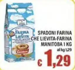 Top Supermercati Spadoni farina che lievita-farina manitoba offerta
