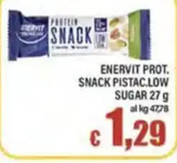 Top Supermercati Enervit prot. snack pistac.low offerta