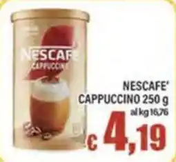 Top Supermercati Nescafe cappuccino offerta