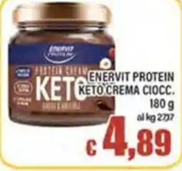 Top Supermercati Enervit Protein Keto Crema Cioccolato offerta