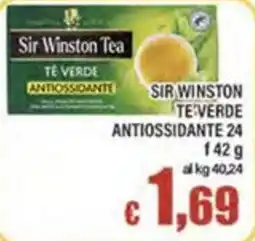 Top Supermercati Sir Winston Tea Tè Verde Antiossidante offerta