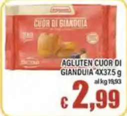 Top Supermercati Aggluten cuor di gianduia offerta
