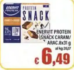 Top Supermercati Enervit Protein Snack Caram offerta