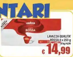 Top Supermercati Lavazza Qualita' Rossa offerta