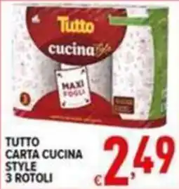 Iper Triscount Tutto carta cucina style offerta