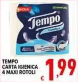Iper Triscount Tempo carta igienica offerta