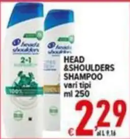 Iper Triscount Head & Shoulders Shampoo offerta