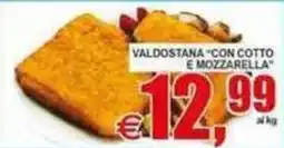 Pewex Valdostana con cotto e mozzarella offerta