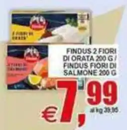 Pewex Findus 2 fiori di orata / Findus fiori di salmone offerta