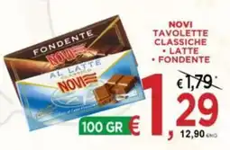 Jero Market Fondente al latte Novi offerta