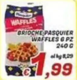 Idromarket Brioche Pasquier Waffles offerta
