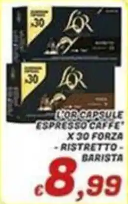 Idromarket L'or capsule espresso caffe' offerta
