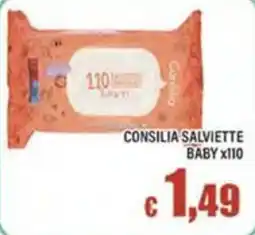 Top Supermercati Consilia salviette baby offerta