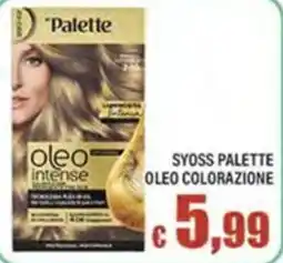 Top Supermercati Syoss Palette Oleo Colorazione offerta