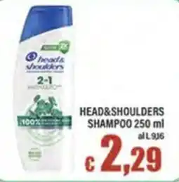 Top Supermercati Head&Shoulders Shampoo offerta