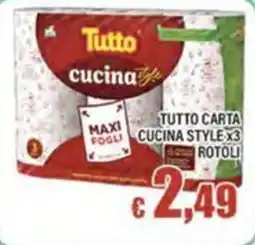 Top Supermercati Tutto cucina style offerta